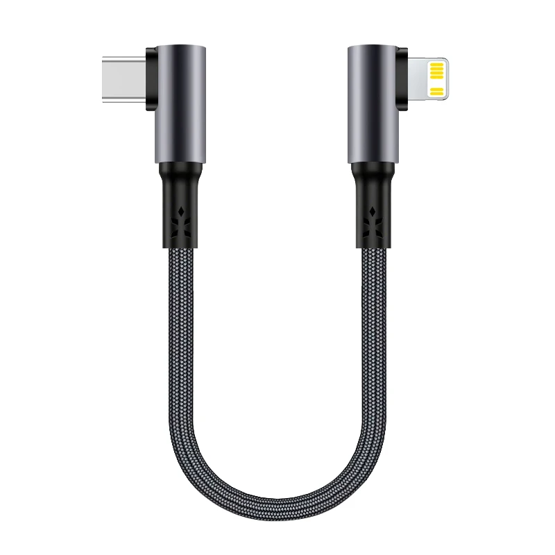 Right-Angle-USB-C-to-USB-C-Fast-Charging-Cable-for-iPhone-17-and-Car-USB-Power-Bank-Nylon-Material