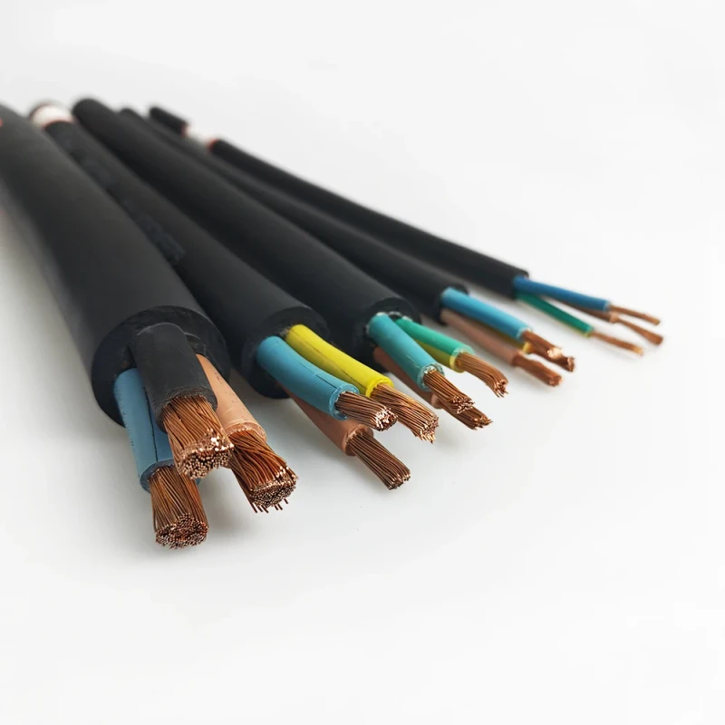 Rubber-Insulated-Submersible-Pump-Power-Cable-2-Cores-1-Mm-High-Elastic-Waterproof-Durable-for-Deep-Well-Underwater-Equipment