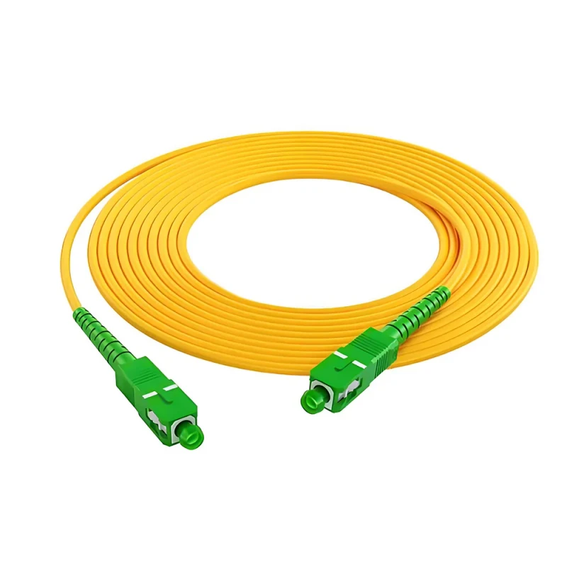 SC-SC-Fiber-Optic-Patch-Cord-Cable-Male-Male-APC-APC-SM-Single-Mode-9-125-Simplex-FTTH-for-ODF-Data-Centers-Connector