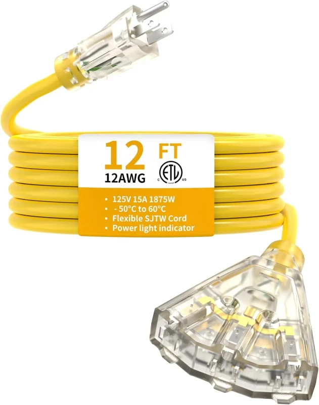SJTW-Industrial-Power-Electrical-Extension-Cord-14-12AWG-15A-PVC-for-Indoor-Outdoor