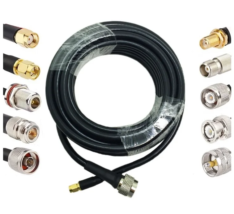 SMA-Male-to-N-Male-Antenna-Communication-RF-Pigtail-Cable-SMA-TNC-BNC-UHF-N-QMA-RF-Connectors-Female