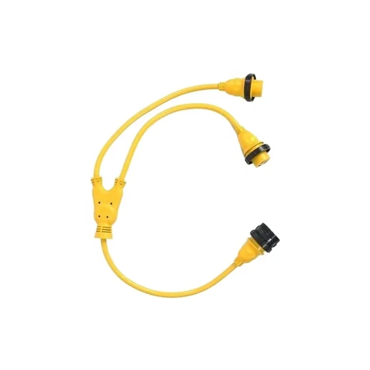 SS-250P-LA530RW-Marine-RV-Cords-30A-125V-50A-Male-Female-NEMA-Splitter-Boat-Shore-Power-Adapter-ETL-Certified-Copper