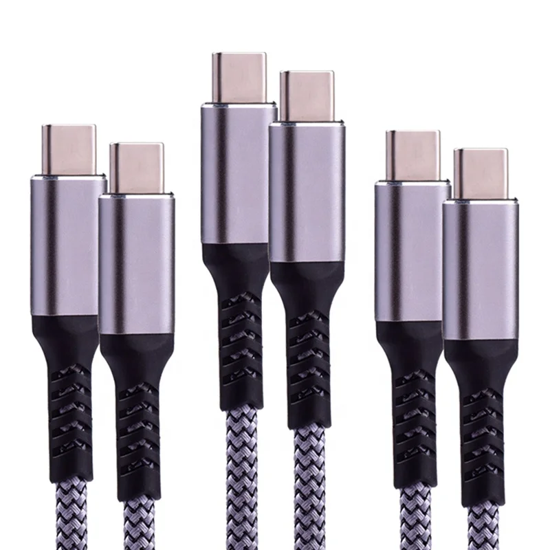 Sanyconn-10Gbps-20Gbps-USB-C-Data-Cable-Custom-3.2-Gen2-4K-60Hz-Video-Monitor-Type-C-to-USBC-Cable-0.5m-1m-2m-3m