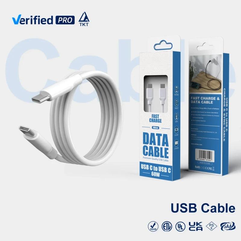 Silicone-Data-Cable-60W-Fast-Charging-Cable-1m-3.3ft-Type-C-USB-Charging-Cable-for-Android-iOS-System-and-Laptop