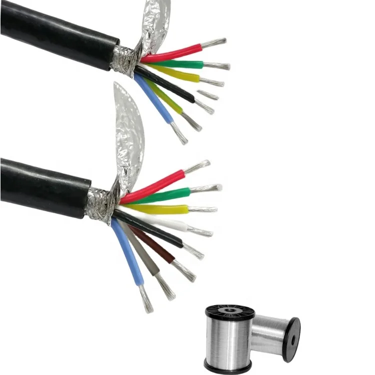 Silicone-High-Temperature-Wire-Shielded-Cable-2-3-4-5-6-7-Core-YGCP-Multi-Heat-Resistant-Cable-Control