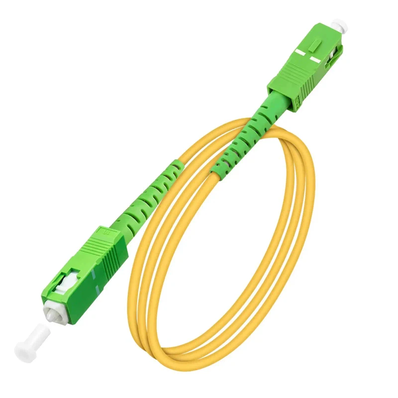 Simplex-G625D-2.0mm-PVC-Fiber-Optic-Patch-Cord-FTTH-SC-APC-SC-for-Communication-Cables