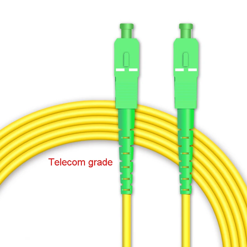 Simplex-LSZH-Fiber-Optic-Patch-Cord-SC-APC-to-SC-APC-Singlemode-3m-Telecommunication-Drop-Cable-100m-Code-12m