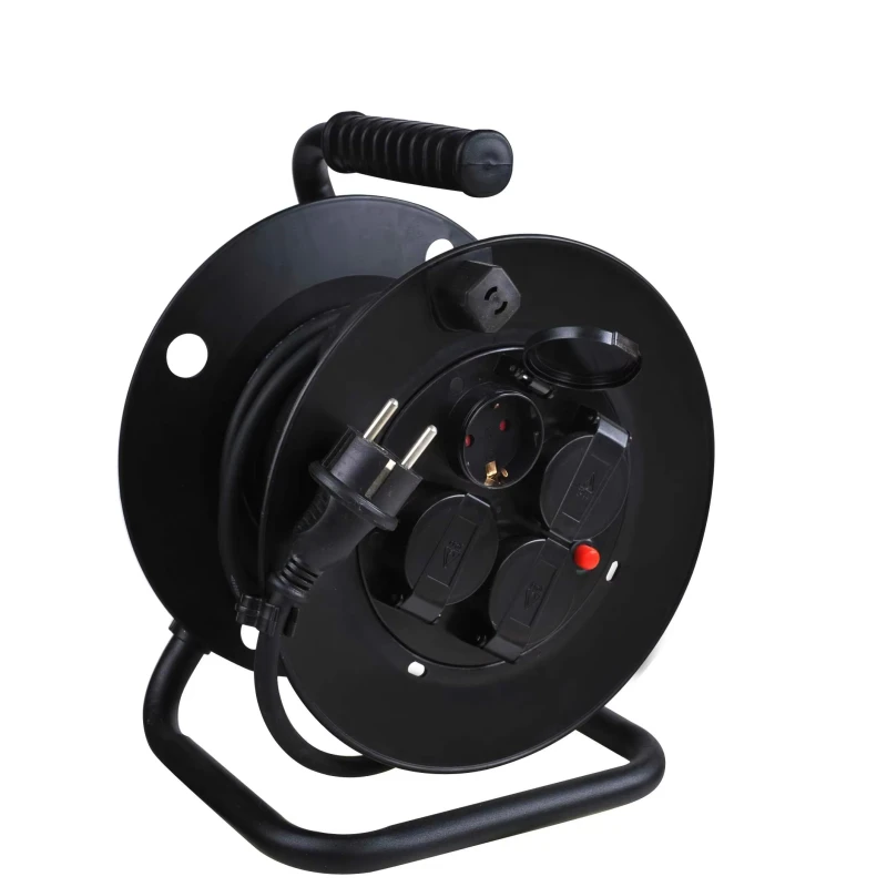 Sleek-Design-Germany-Type-IP44-Waterproof-With-Children-Protection-and-Thermo-Protection-Extension-Power-Cord-Reel