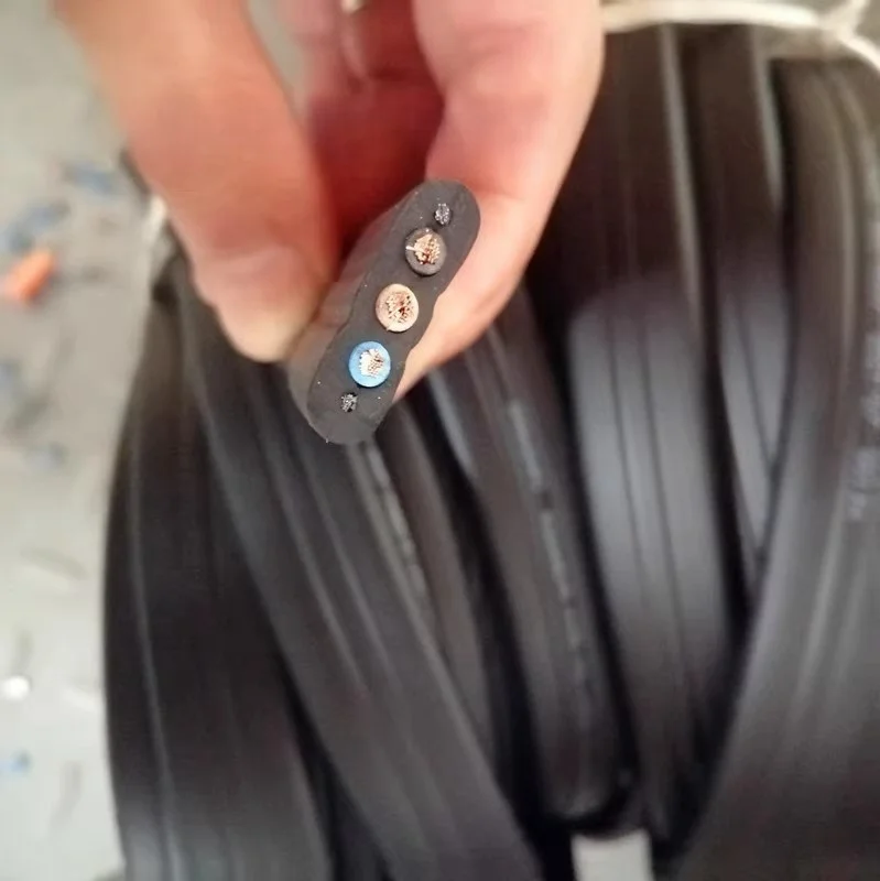 Soft-Wins-TVVB-Flexible-PVC-Flat-4-Core-Copper-0.75mm-450-750V-Waterproof-Overhead-Submersible-Pump-Cable-Underwater-Use