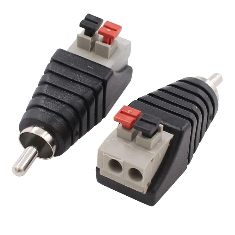 Speaker-Wire-Cable-to-Audio-Male-RCA-Connector-Adapter-Plug-Jack