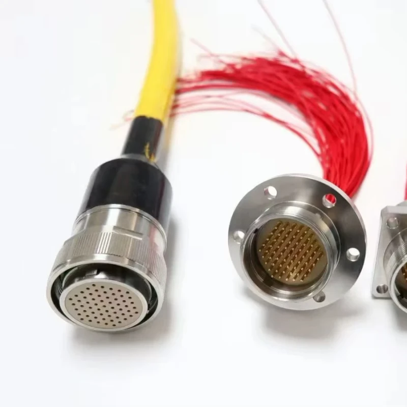 Stainless-Steel-Housing-Copper-Gold-Plating-Underwater-Electrical-Connector-4-61-Cores-IP68-Rated-Deep-sea-Marine-Male-Female