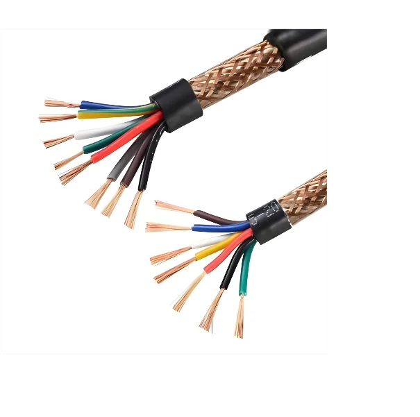 Steel-belted-Shielded-Copper-Core-Polyvinyl-Chloride-Cable-300-500-Volts-Industrial-Grade-Suitable-for-Power-Plants