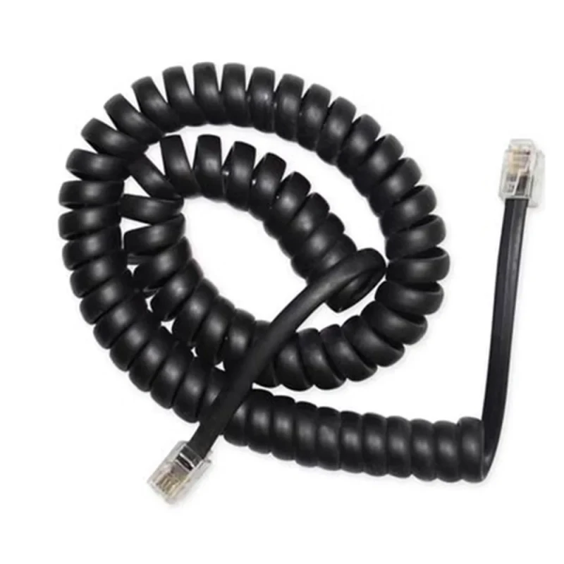 Straight-1-Meter-1.5M-3ft-Phone-Cord-RJ12-6P6C-Telephone-Cable