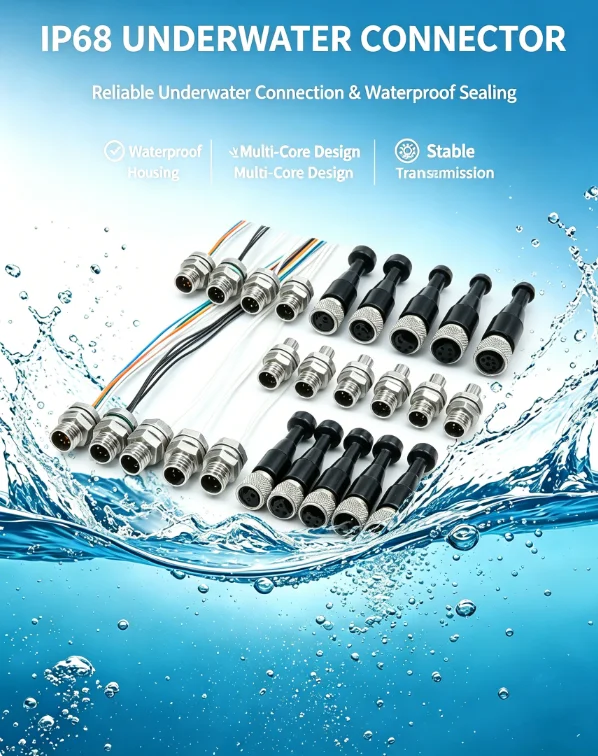 Subconn-Waterproof-Connector-CXBH2-28M-CXIL2-25F-Communication-Connector-Waterproof-Connector-Underwater-Connector