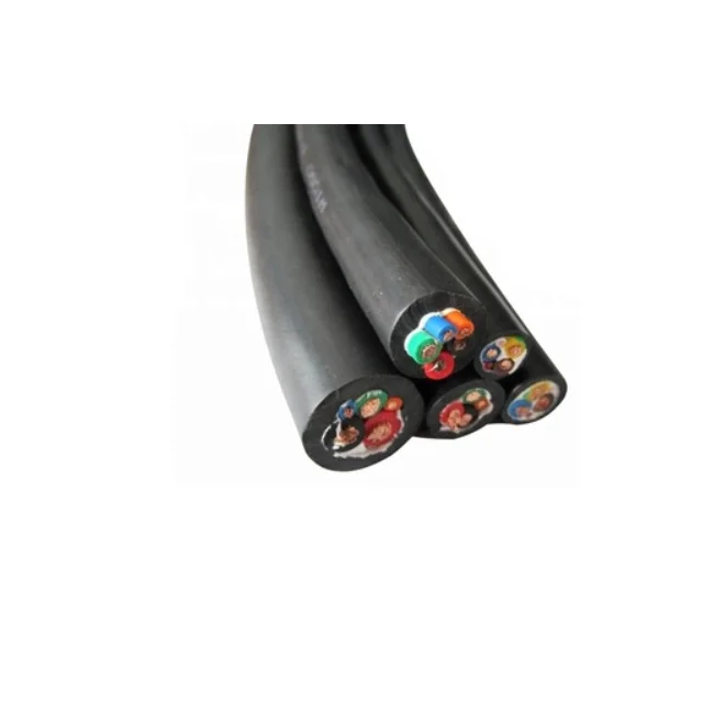 Submersible-Underwater-Flexible-Insulated-Sheath-Copper-16mm-4-Core-Rubber-Flexible-Cable