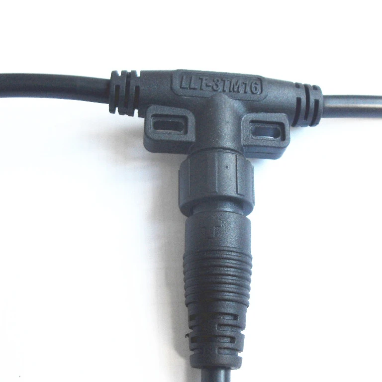 T-Type-Male-Female-Waterproof-Cable-Tv-Splitter-Ac-Dc-Power-Adapter-Connector