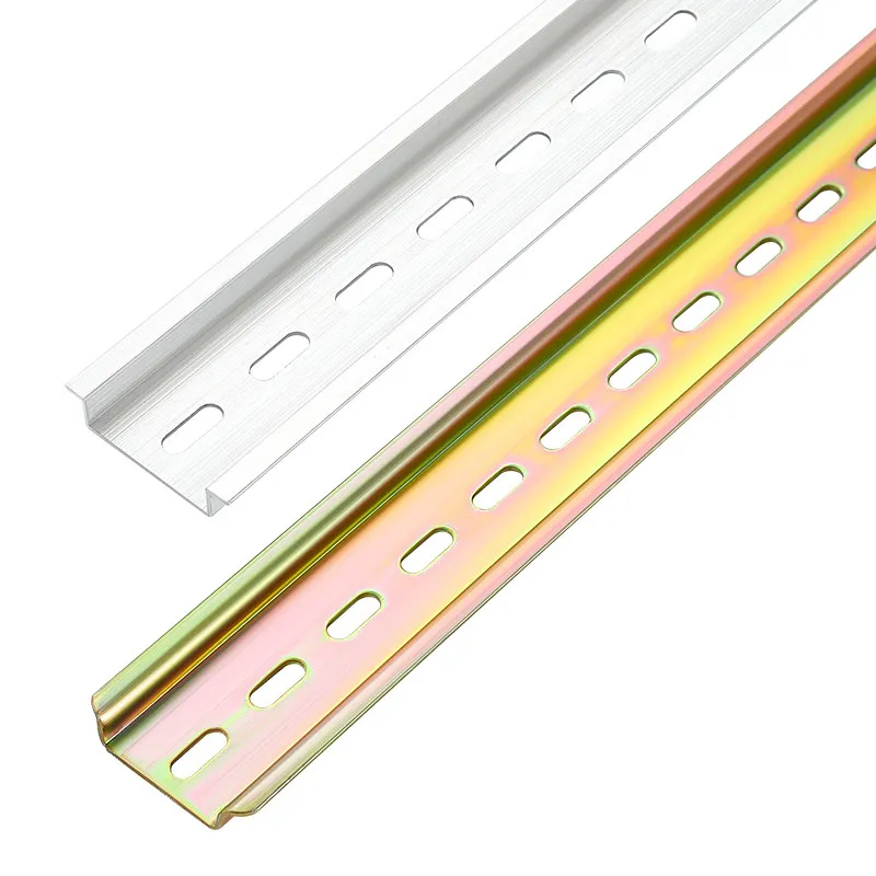TH35-7.5-C45-7.5-8-10mm-Custom-Length-Galvanized-Aluminium-Steel-DIN-Rail