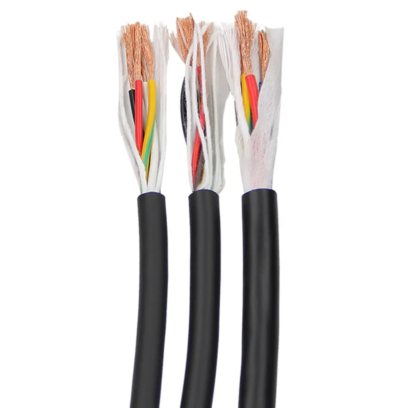 TRVV-High-Flex-Drag-Chain-Cable-2346-Core-Square-Robot-Drag-Chain-Cable-10-Million-Bends