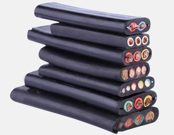 TVVB-Special-Flat-Cable-Wire-for-Elevator-Crane-Tensile-Wear-Resistant-and-Flexible-for-Construction-Machinery-Parts
