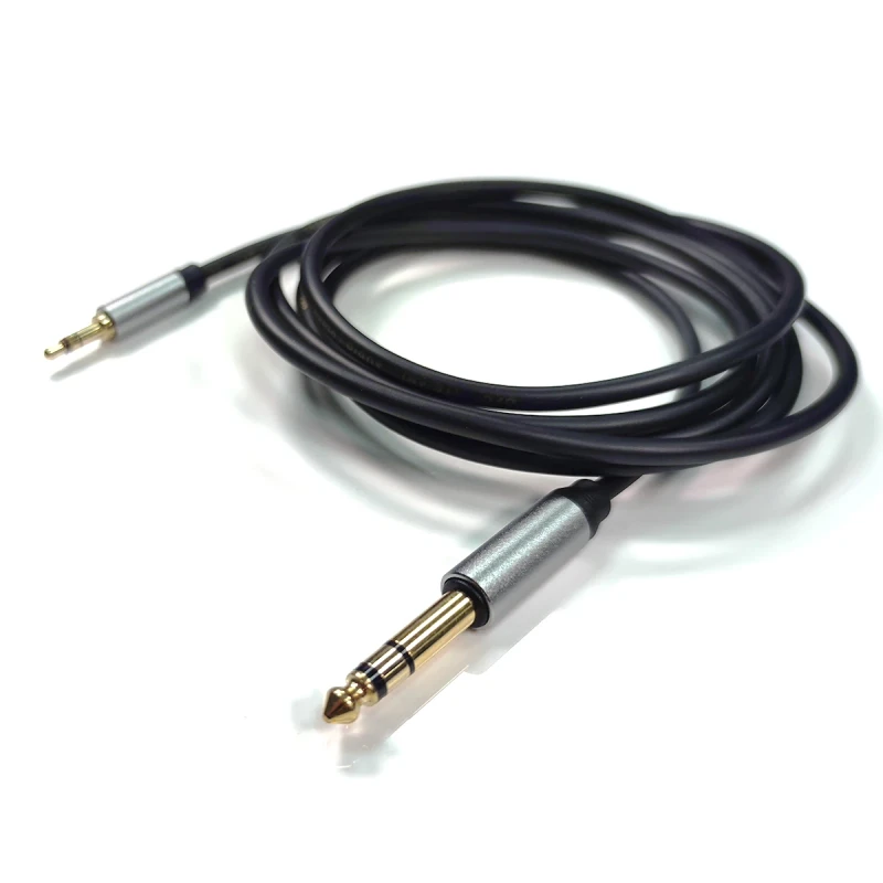 Three-Core-6.35mm-Mono-Audio-Video-Cable