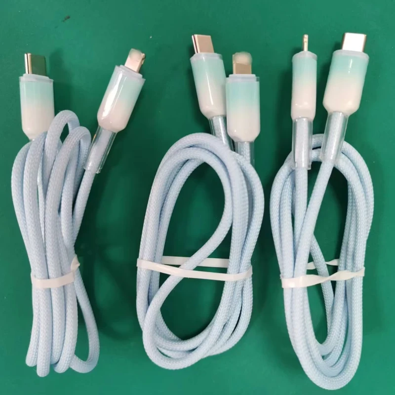 Type-C-3A-Ultra-Fast-Charging-Data-Cable-Pure-Copper-Conductor-Durable-Transparent-Crystal-Design-for-IOS-Mobile