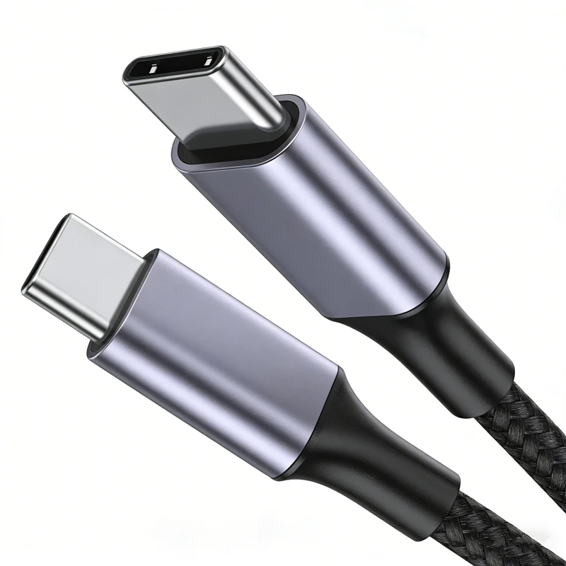 Type-C-Cable-Fast-Charging-USB-C-Cable-100W-Factory-Custom-1m-2m-3m-Nylon-Braided-Charger-USBC-to-USBC-Cable-240W