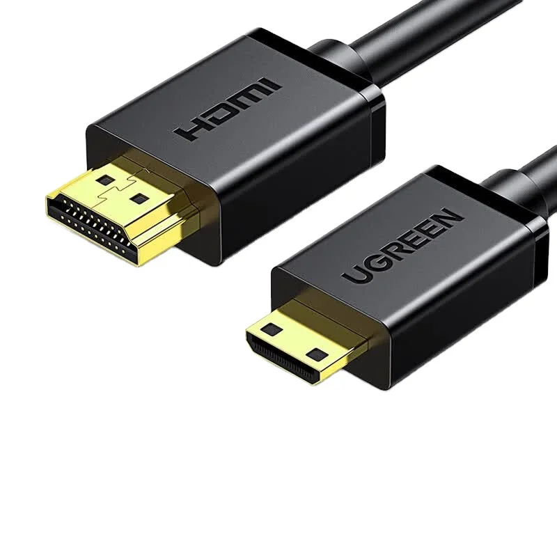 UGREEN-HD127-Mini-Adapter-Cable-4K-Video-for-Laptop-to-TV-Projector-Pure-Copper-Core-Aluminum-Foil-Shielding-Black