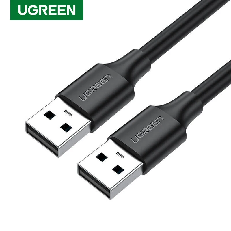 UGREEN-USB-A-to-USB-A-Cable-USB-2.0-Male-to-Male-PVC-Type-A-to-Type-A-Data-Cable-Extension-Cord-for-Data-Transfer