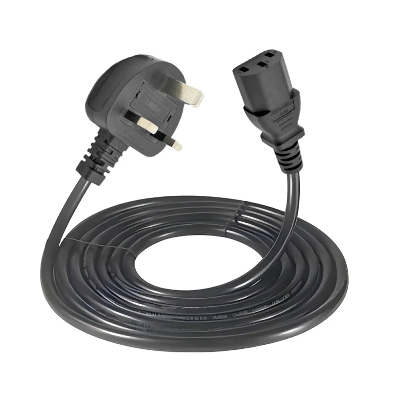 UK-Power-Cord-3-Pin-Pure-Copper-Fuse-13A-Plug-Cable-C13-Extension-Power-Cords-3ft-5ft-6ft-10ft-Home-Appliance