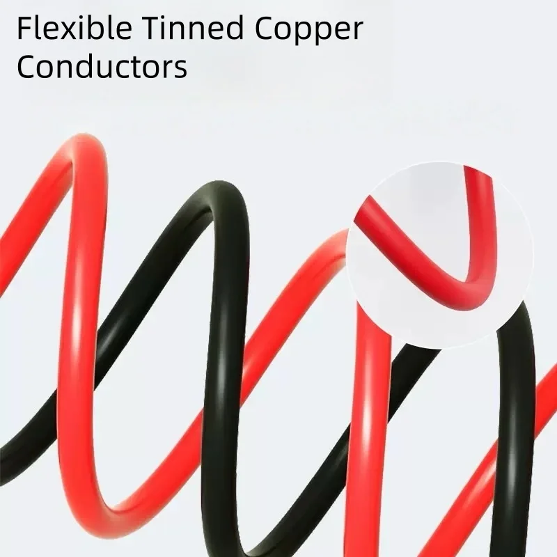 UL3135-Silicone-Rubber-Stranded-Copper-Cable-8-12AWG-600V-High-Temp-Tinned-Wire-IP65-Round-60-200C-for-EV-Charging-Heating