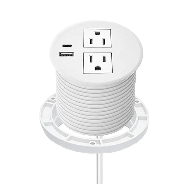 US-Standard-Desktop-Round-Socket-with-18W-PD-USB-C-2-AC-Outlets-2M-Power-Cord-Pop-up-Embedded-Power-Strip-for-Office-Desk