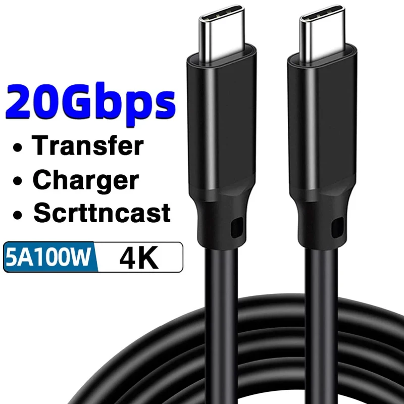 USB-3.2-Gen-2-Type-C-Cable-240W-PD-5A-Fast-Charging-20Gbps-USB-Extension-Cord-Pure-Copper