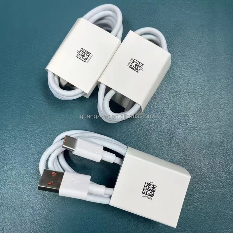 USB-A-to-Type-C-Data-Cable-6A-Fast-Charging-for-Android-Phones-White-1M-1.5M-2M-Length-TPE-Jacket