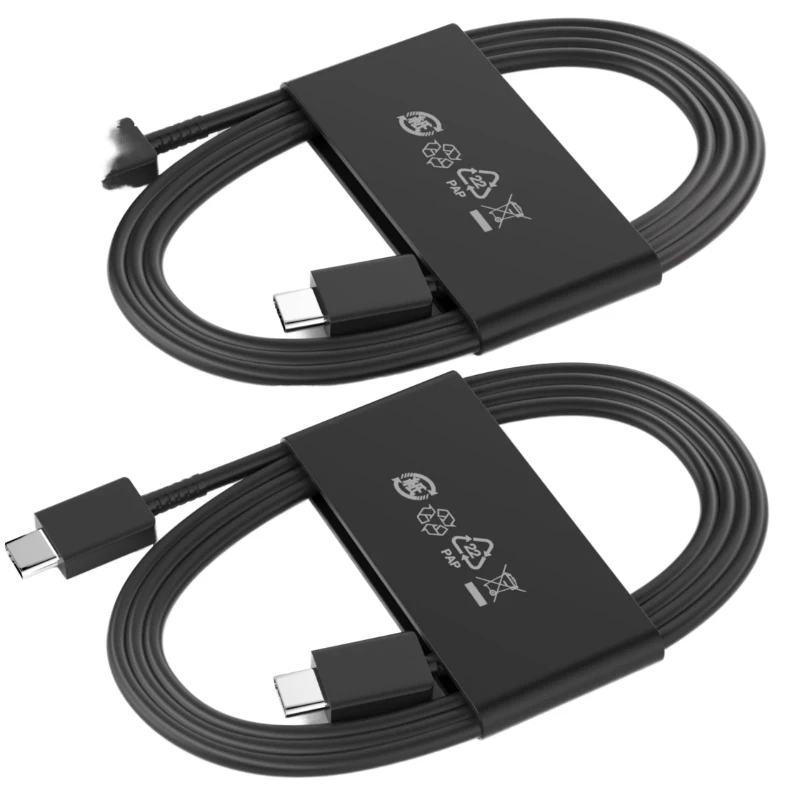 USB-C-to-C-3A-25W-45W-Fast-Charging-Cable-TPE-Jacket-Pure-Copper-Conductor-for-for-S25-S24-Ultra-Note-20-Z-Fold-7