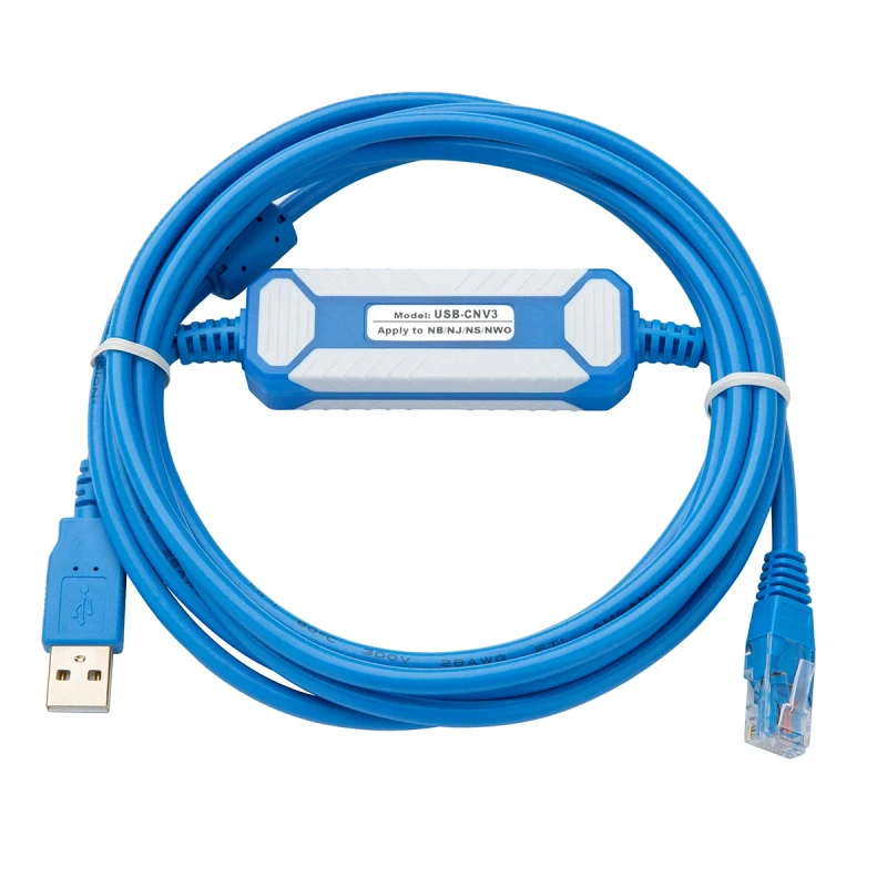 USB-CNV3-Industrial-Instrumentation-Cable-Copper-Conductor-PVC-Insulation-2-0.5-mm-200-cm-Combination-Shielding-NJ-NS