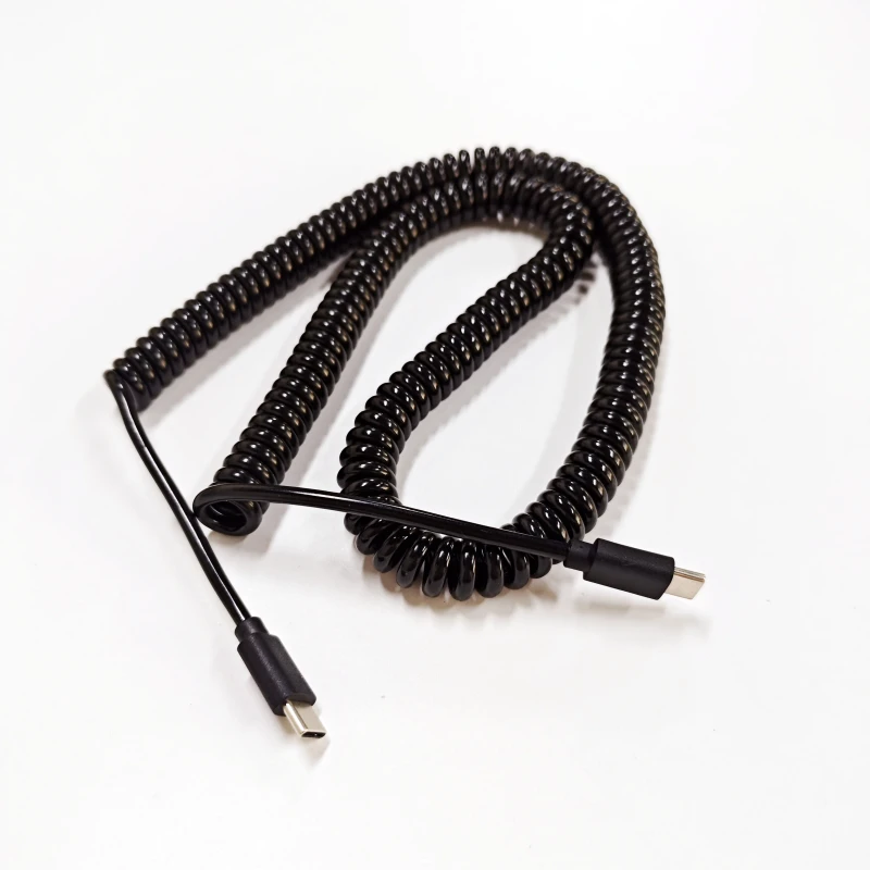 USB-Type-C-Male-to-Type-C-Micro-Usb-Spiral-Coiled-Cable-for-Data-Charging