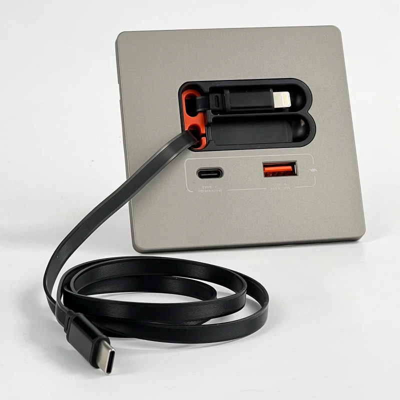 USB-Universal-Socket-Dual-Telescopic-Charging-Line-Industrial-Home-Office-Hotel-Airport-Charging-Station-Wall-Electrical-Socket