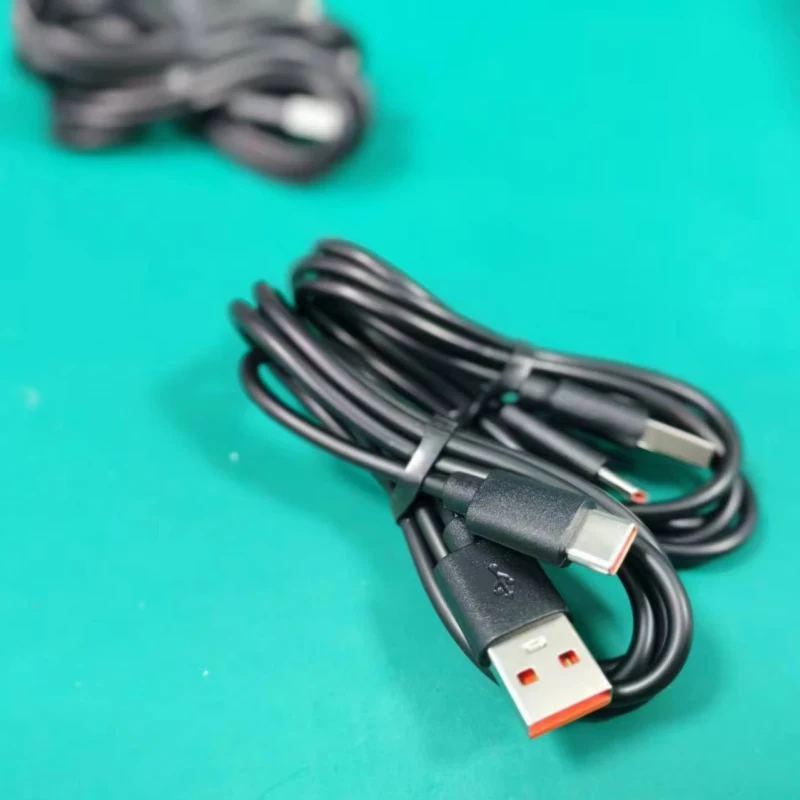 USB-to-Type-C-3A-Fast-Charging-1m-Data-Cable-for-Mobile-Phone-Black-Factory-Outlet-Sufficient-in-Stock