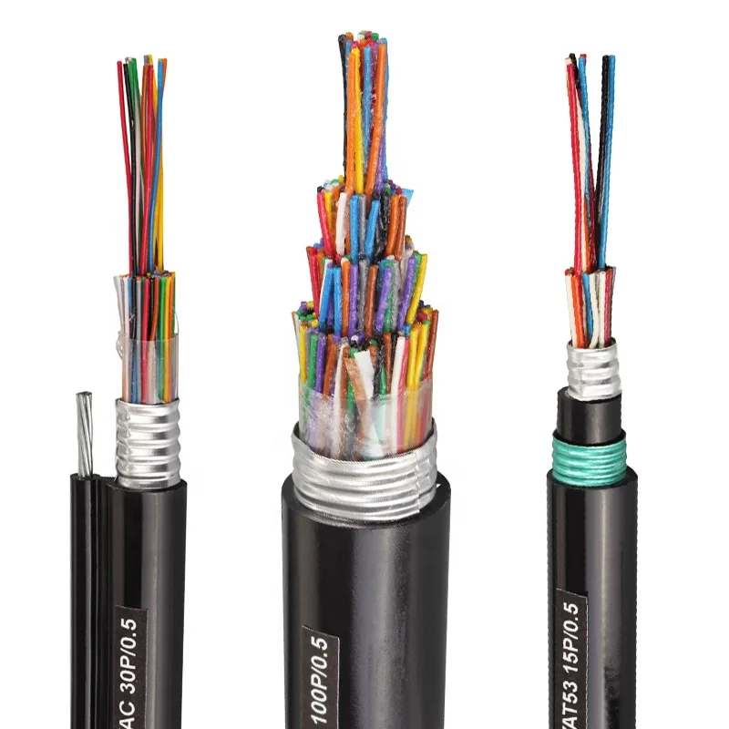 UTP-24AWG-Cat5-Telephone-Cable-25-Pairs-LAN-Cable-with-PVC-Jacket-for-Indoor-Communication-for-Outdoor-Use