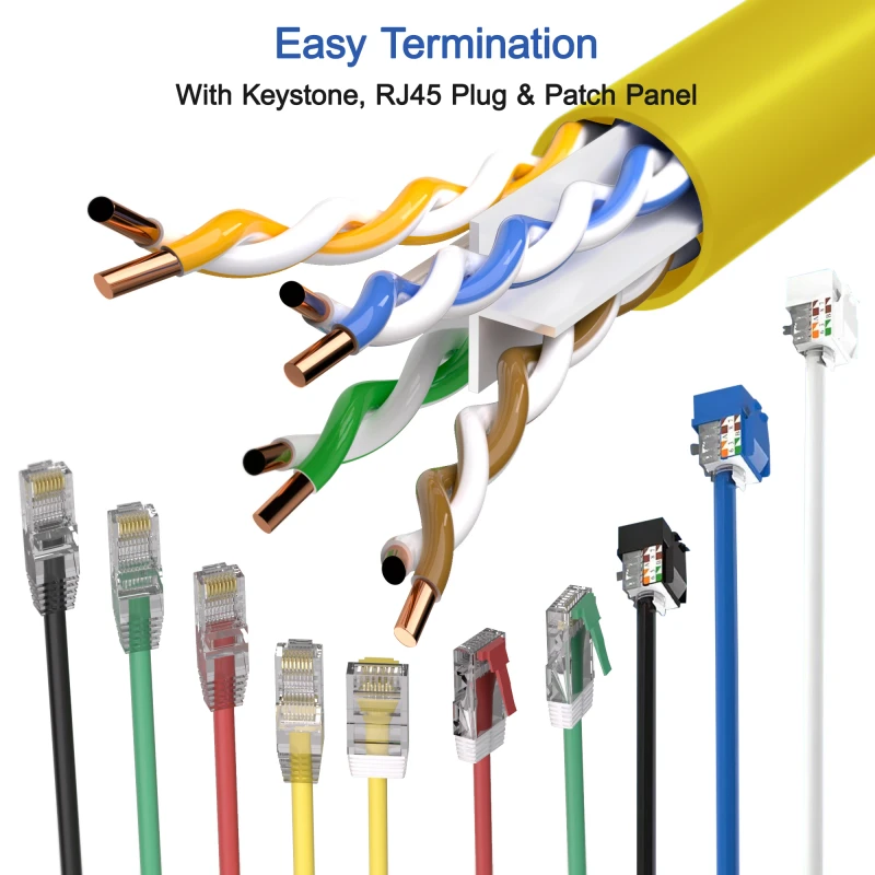UTP-24AWG-Pure-Copper-Lan-Network-Cable-CAT5E-PVC-Jacket-Insulated-Shield-CE-ROHS-ISO9001-Certified-Communication-Cables