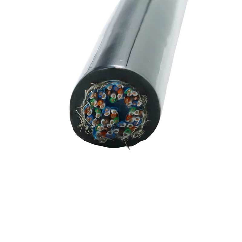 Ultra-Deep-Sea-Watertight-Cable-8-Quad-Core-FEP-Insulation-TPU-Sheath-7500m-Depth-75-MPa-300V-500V