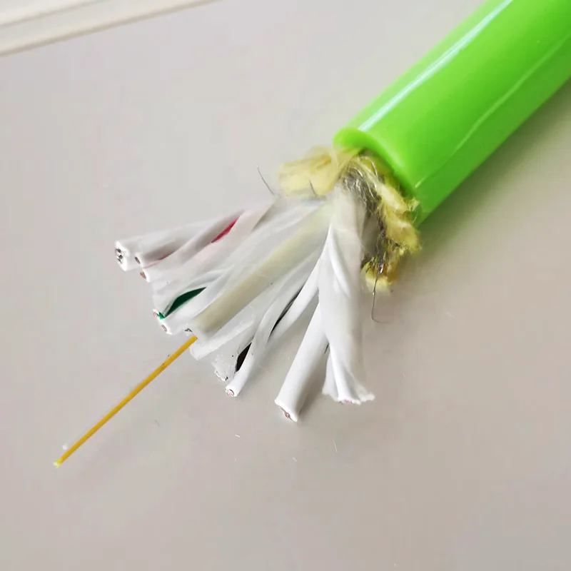 Underwater-Stranded-8-Core-Floating-Polyurethane-Cable-2-1.5-PowerSTP-3-Pair-6-Core-26AWG-ROV-Tether-Zero-Buoyant-Cable