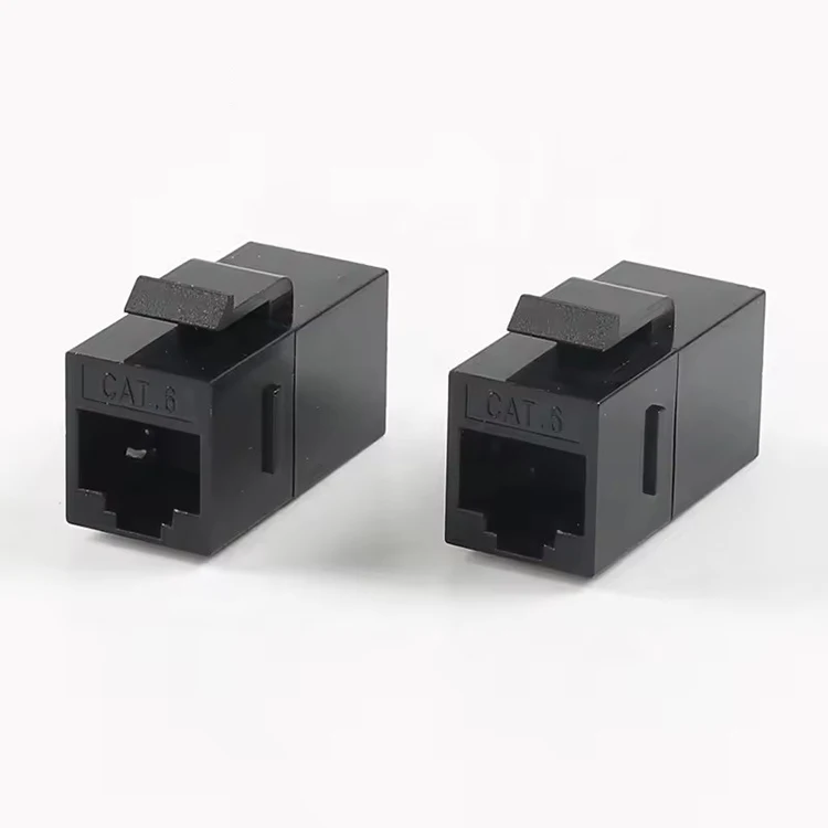 Unshielded-RJ45-Cat6-Keystone-Jack-UTP-Ethernet-Coupler-with-Inline-Insert-for-Certified-Model-KC-24-1010-for-Networking