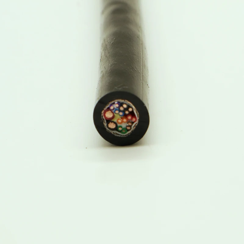 Waterproof-TPU-Jacket-Copper-Conductor-PE-Insulation-2-Core-Power-Wires-and-8-Pairs-Twisted-Signal-Wires-Hybrid-Underwater-Cable