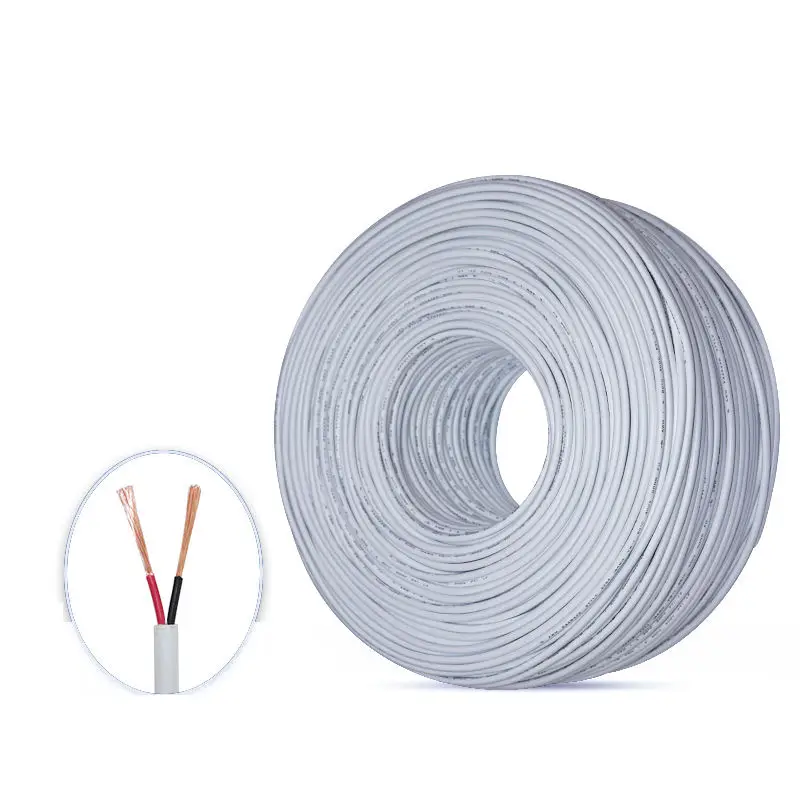 White-2464-28awg-18awg-Pure-Copper-Power-Raw-Wire-2-Core-Dc-Power-Cable-Roll
