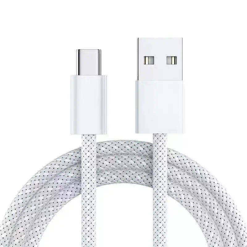 White-Braided-Nylon-30PIN-Tangle-Free-Fast-Charging-Data-Transfer-Cable-for-IOS-Computer-Mobile-Phone