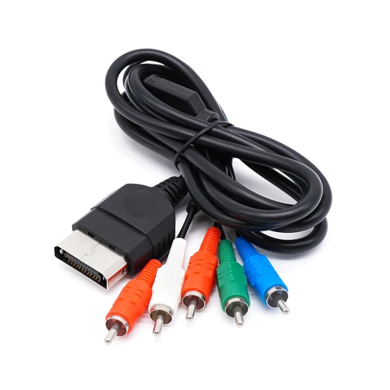 X-BOX-Component-Cable-for-Wii-Console-5RCA-YPbPr-Full-Video-and-Audio-Support-Video-Game-Gaming-Accessories