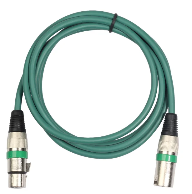 XLR-Male-Female-3-Pin-Balanced-Microphone-Cable-1.5m-5m-15m-Length-Bare-Copper-Conductor-Shield-for-Speaker-DVD-Player-In-Stock
