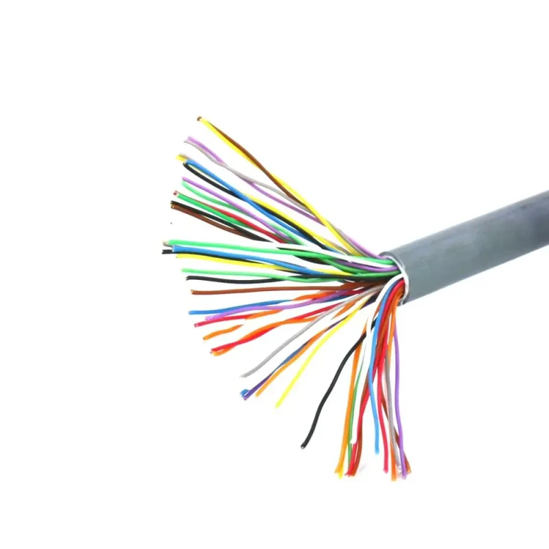 XXD-CAT3-Telecom-Amphenol-3Meter-Male-to-Open-Telephone-Cable-25-Pairs-Copper-Solid-Conductor-Communication-Cables