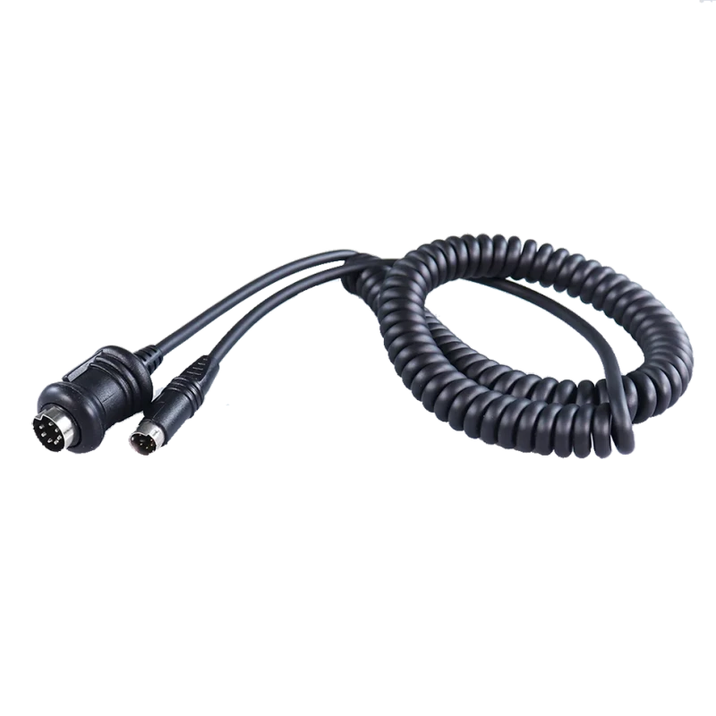YM3065-3M-Audio-Video-AV-Cable-DIN-Type-PC-Housing-12V-Rated-RCA-Connectors-Home-Theater-Speaker-Systems-Extension
